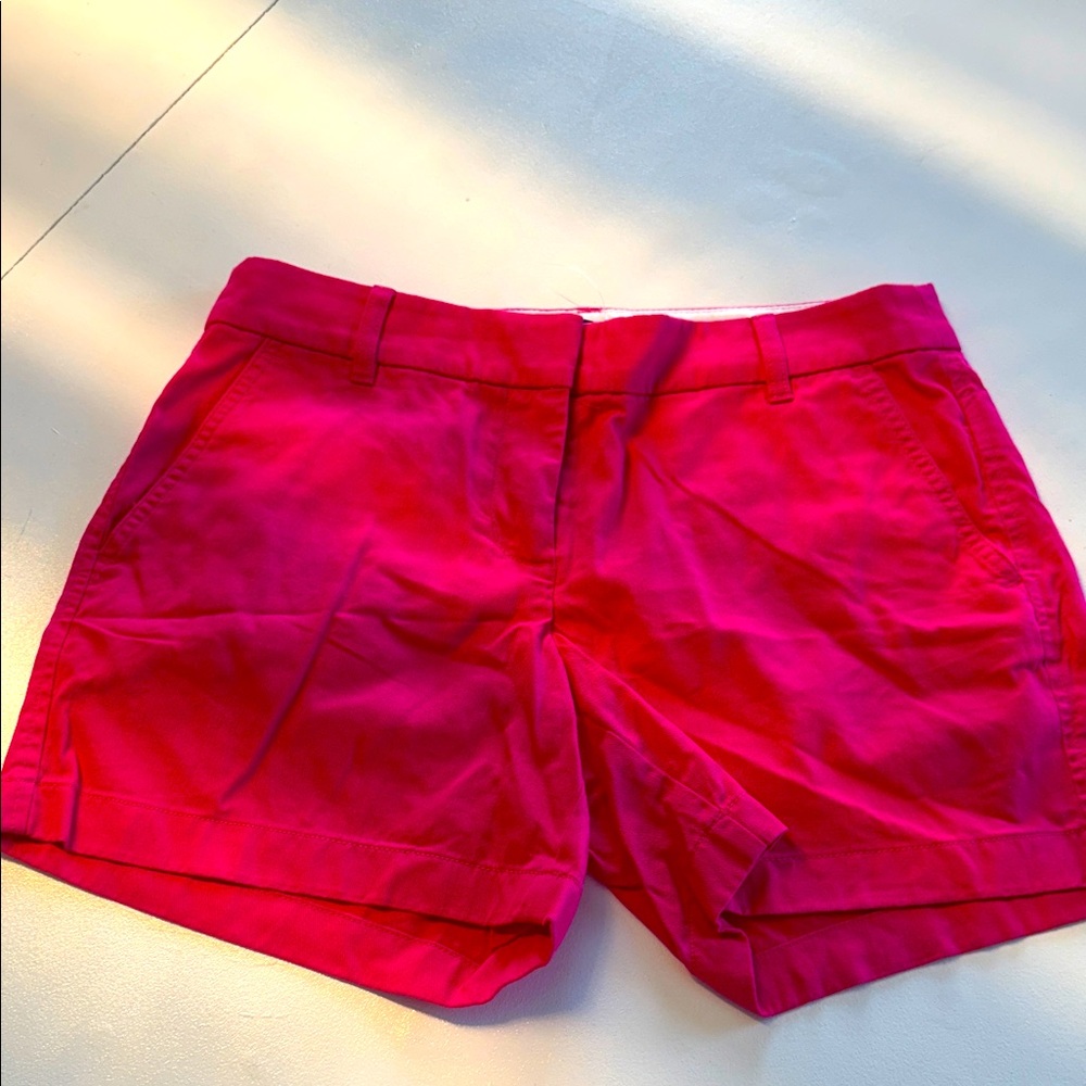J. Crew Bright Pink Women's Shorts